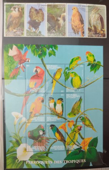 Birds – Used Stamps – Set of 14