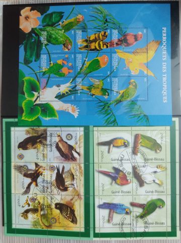 Birds – Used Stamps – Set of 21