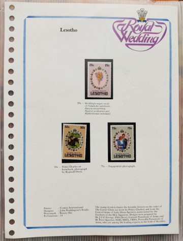 Royal Wedding - Lesotho