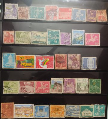 Helvetia 35 Used stamps