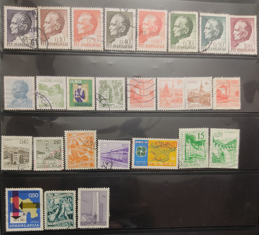 Jugoslavia 26 Used stamps – Sams Shopping