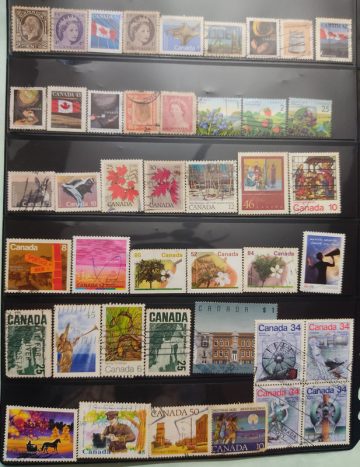 Canada 43 Used Stamps
