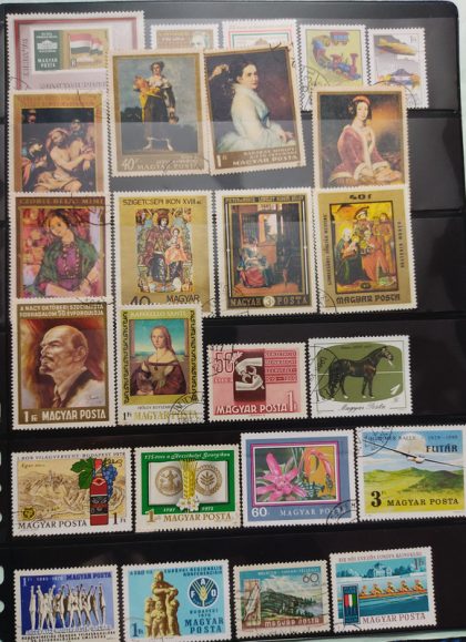 Magyar posta 25 Used stamps