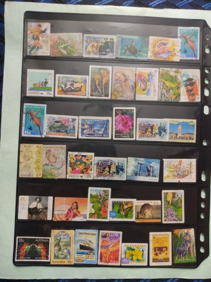 Australia used stamps (38 stamps)