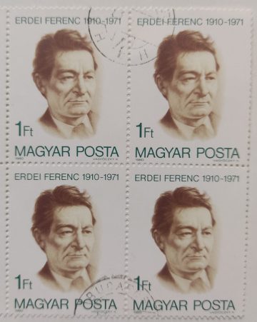 Magyar Posta Personalities Block of 4 (Used stamps)
