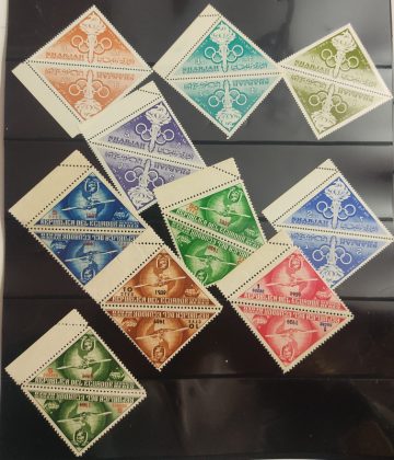 Sharjah & Dependencies 10 MNH Telebech stamps