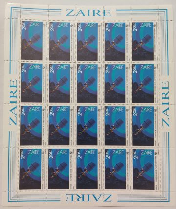Zaire Conference De Plenipotentiaires - FULL SHEET 20 STAMPS