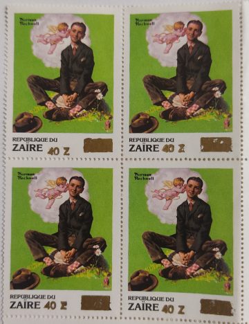 Zaire Chrismas - Block of 4