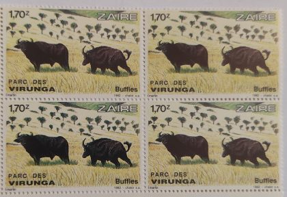 Zaire Virunga - Block of 4