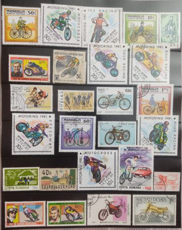 Motor Vehicle Used Stamps (26 Stamps)