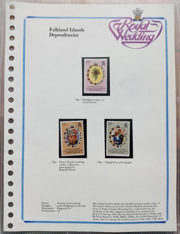 Royal Wedding - Falkland Islands Dependencies