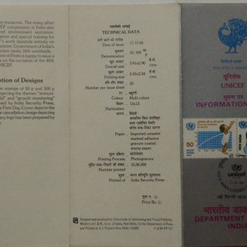 40th Anniv. Of United Nations Children's Fund (UNICEF)  (BR)