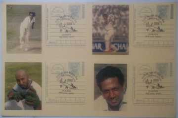 Cricket postcard BLK-4