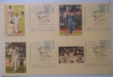 Cricket postcard BLK-4