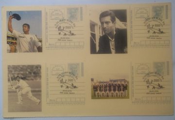 Cricket postcard BLK-4