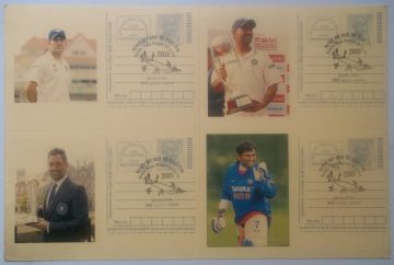 Cricket postcard BLK-4