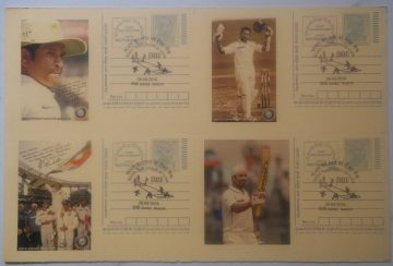 Cricket postcard BLK-4