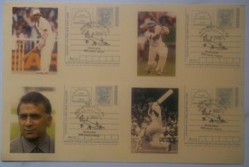 Cricket postcard BLK-4