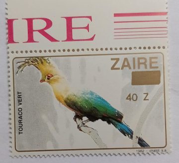 Zaire Touraco Vert