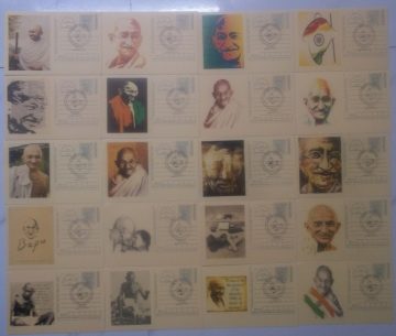 Gandhi Postcard New Delhi 1 Set Of 20