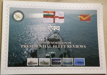 Acommemoration of Presidential  Fleet Reviews Book (Signed) Presentation Pack