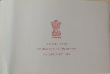Jamsetji Tata Commemoration Stamp Presentation Pack