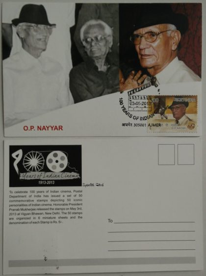 O.P. Nayar (100 Years of Indian Cinema) Maxim Card