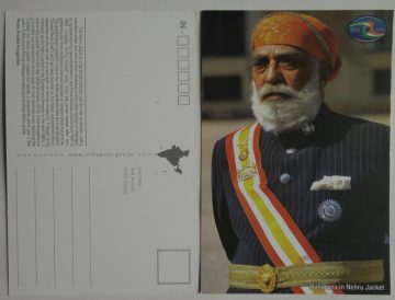 Maharana in Nehru Jacket Maxi Cards