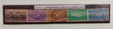 1953 Complete year pack 5 Stamp Used