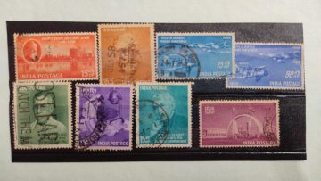 1958 Complete year pack 8 Stamp Used