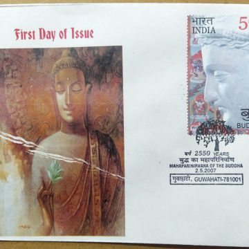 First Day of Issue Mahaparinirvana of The Buddha (Special Cover) | Buy Indian Postage Stamps | Philately India