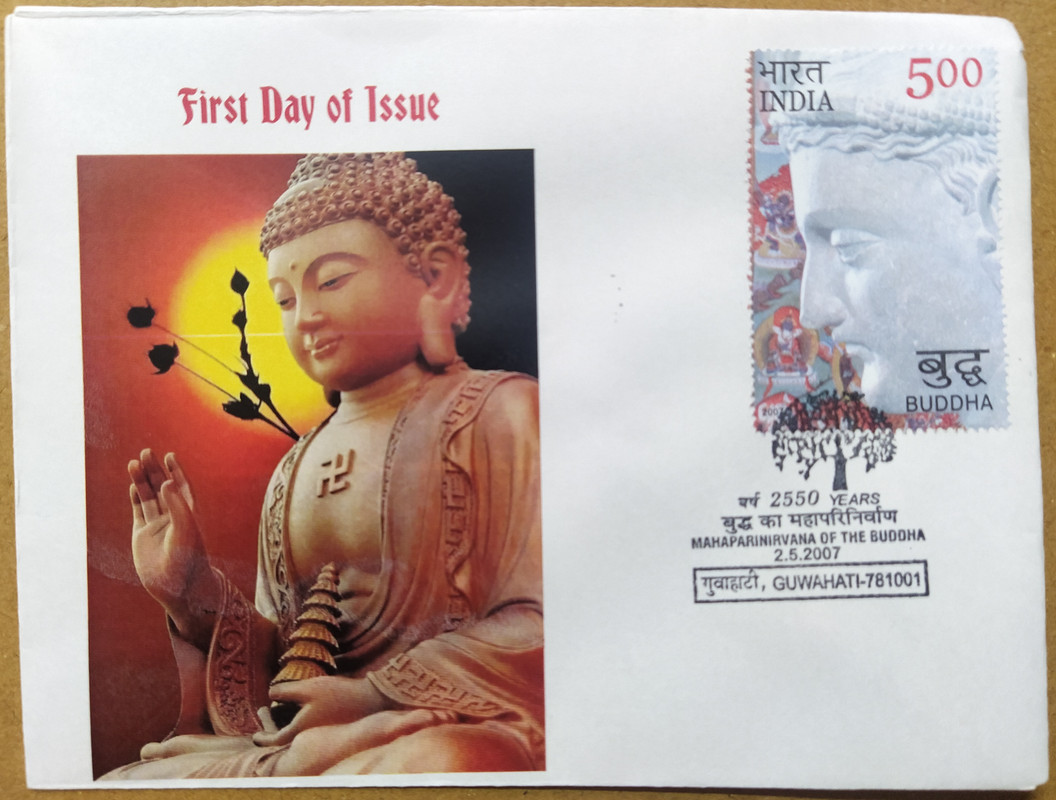First Day of Issue Mahaparinirvana of The Buddha (Special Cover)