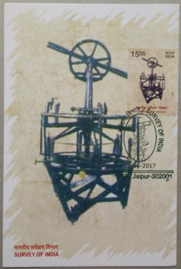 Survey of Inida   Maxim Card