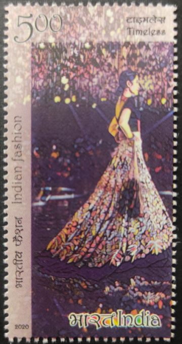 Indian Fashion Series-4 Fashion Designers Timeless- MNH Stamp
