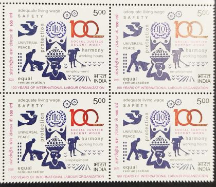 Centenary of ILC (Block of 4 stamp)