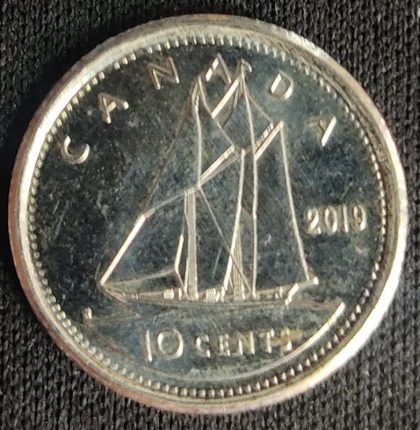 10 Cents Canada 2019 Elizabeth II D.G Regina