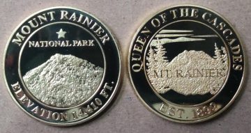 Queen of the Cascades Mount Rainier National park