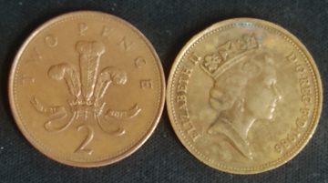 2 Pence Elizabeth-II 1986(Used)