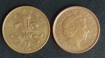 2 Pence Elizabeth-II 2001(Used)