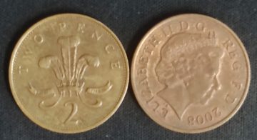 2 Pence Elizabeth-II 2008(Used)