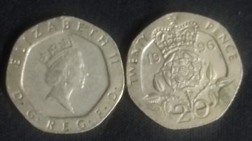 20 Pence Elizabeth II 1996 (used)