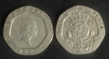 20 Pence Elizabeth II 2004 (used)