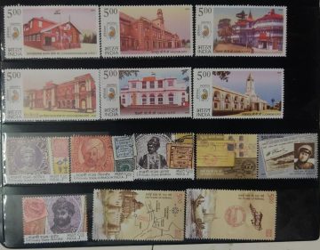 Theme collection of Indepex 2011 International Stamp Exhibition 15 Stamps