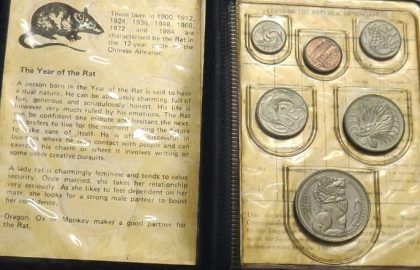 1984 Uncirculated coin set (The year of the rat) - Image 2