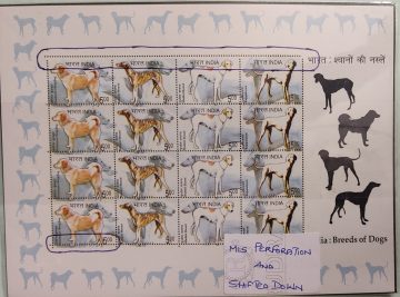 India – Breeds of Dogs SL Mis Perforation