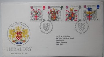 Royal Mail FDC College of Arms Quincentenary 1984 (Foreign FDC)
