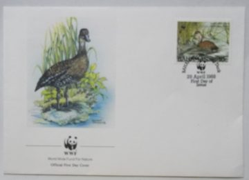 World Wide Fund For Nature BAHAMAS WHISTLING DUCK (3) (Foreign First day cover)
