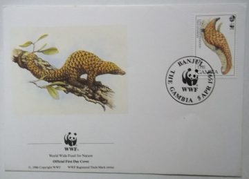 World Wide Fund For Nature GAMBIA (2) (Foreign First day cover)