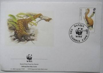 World Wide Fund For Nature GAMBIA (3) (Foreign First day cover)