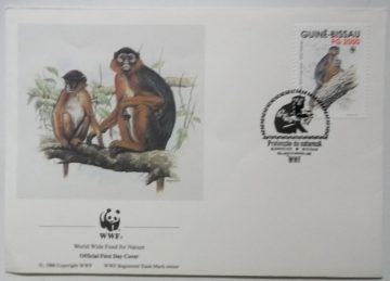 World Wide Fund For Nature GUINE BISSAU (4) (Foreign First day cover)